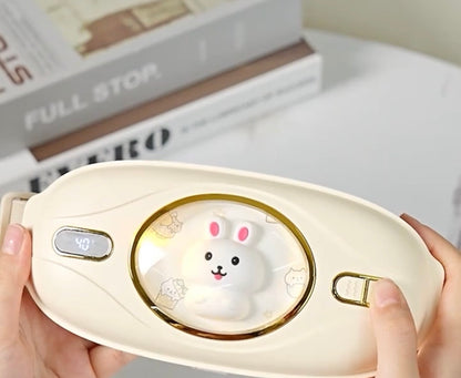 Kawaii Bunny Aesthetic PERIOD CRAMP HEATER belt